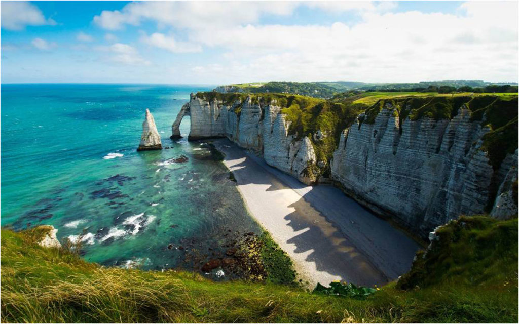 Etretat, costa alabastro