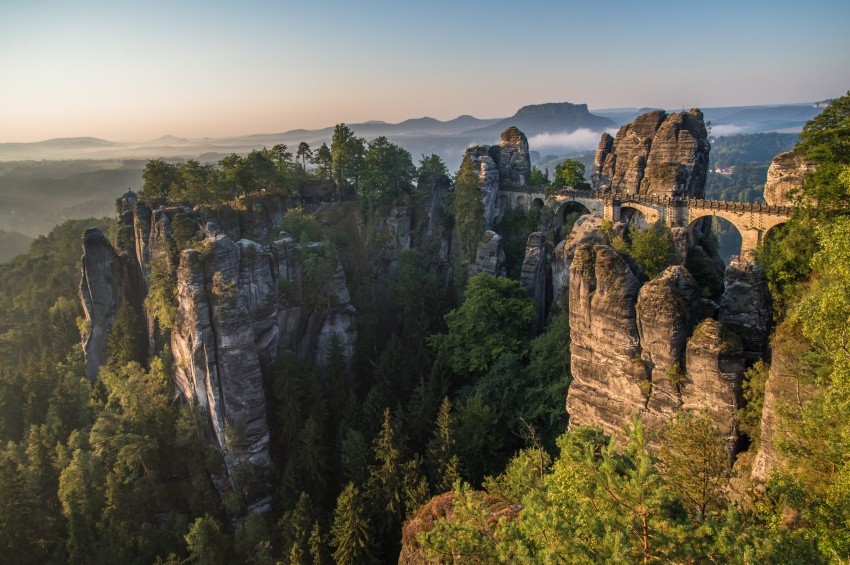 Excursión de Elbsandsteingebirge y fortaleza Koenigstein