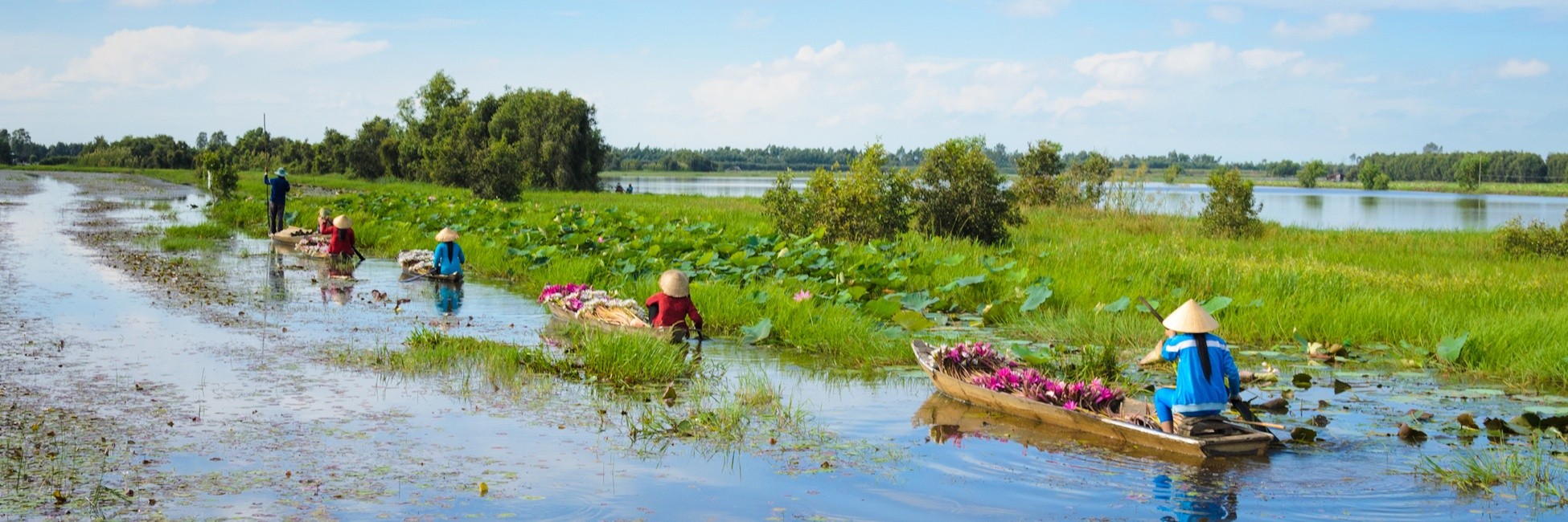 Escala del crucero Del Delta del Mekong a los Templos de Angkor en HO CHI MINH CITY