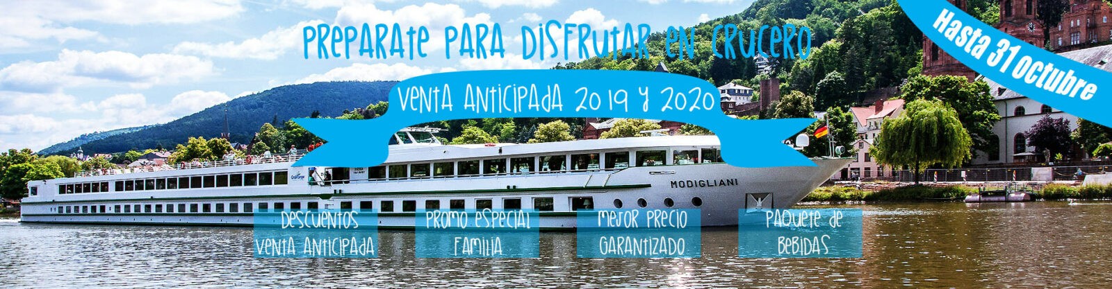 ¿Cuándo y cómo reservar un crucero fluvial?