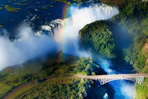 Descubrimiento a pie de las cataratas Victoria