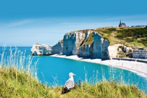 Paseo por los acantilados de Etretat