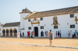 Visita de una hacienda andaluza