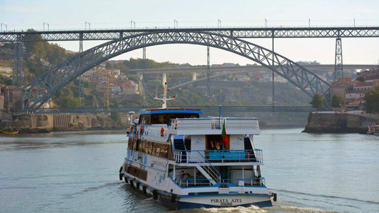 Barco Pirata Azul portodouro