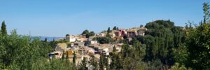 Excursión Achilleion, Gastouri y el monte Agia Kyriaki