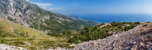 Senderismo en el parque nacional de Llogara y el Paso del César