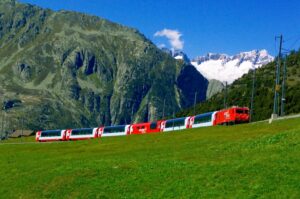 Jornada Glacier Express (tren)