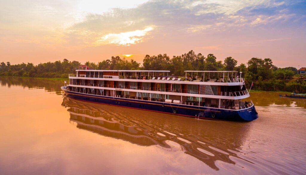 Un crucero de lujo por el legendario Mekong