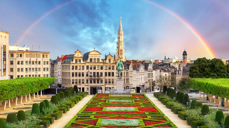Bruselas, arcoiris