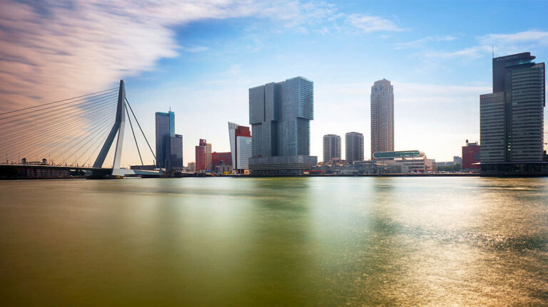 Rotterdam, vista puente
