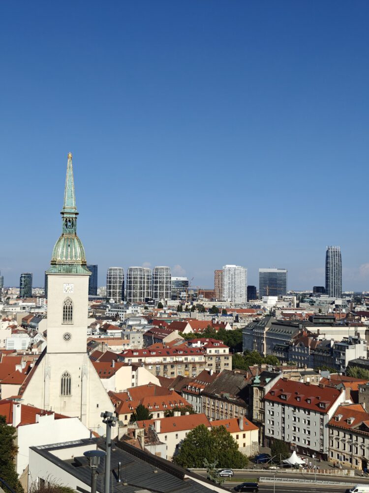 Vista panorámica de Bratislava