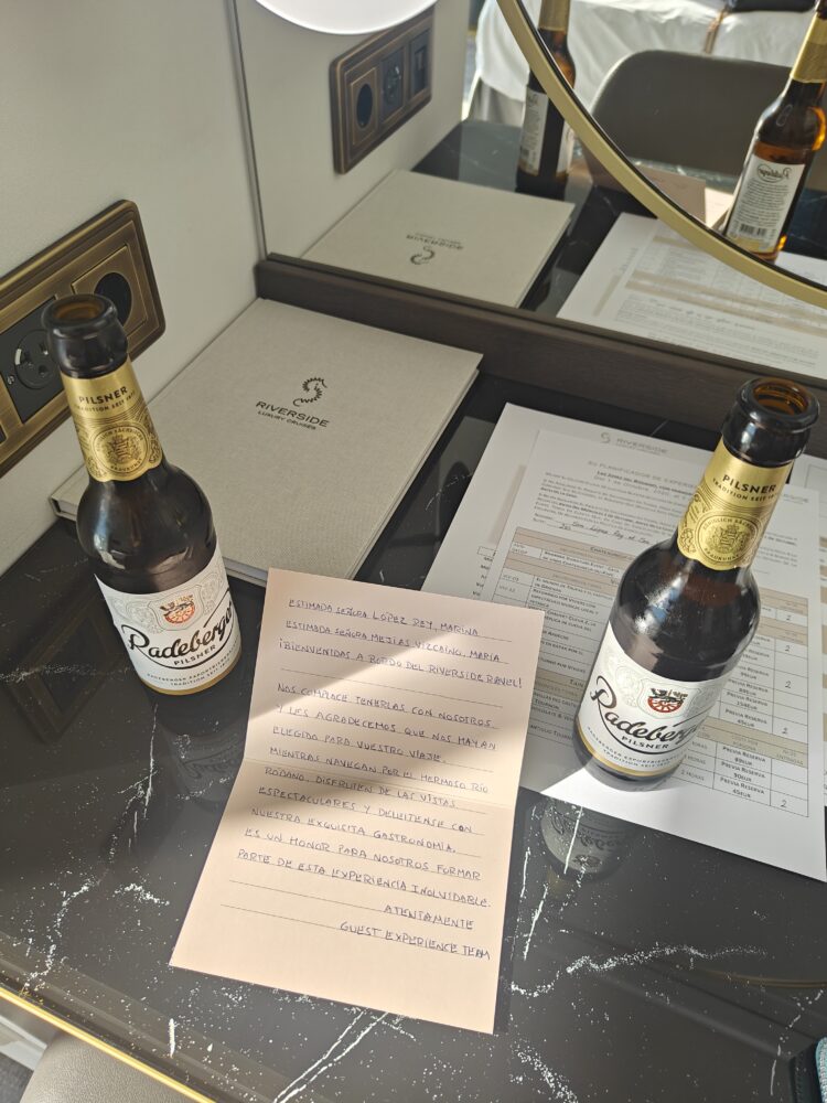 Bienvenida a bordo Riverside