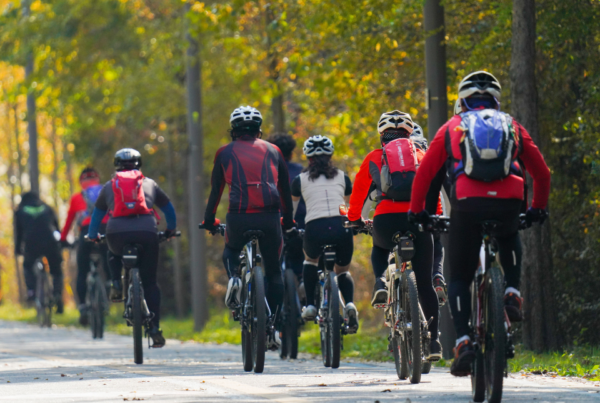 Excursion en bicicleta Riverside